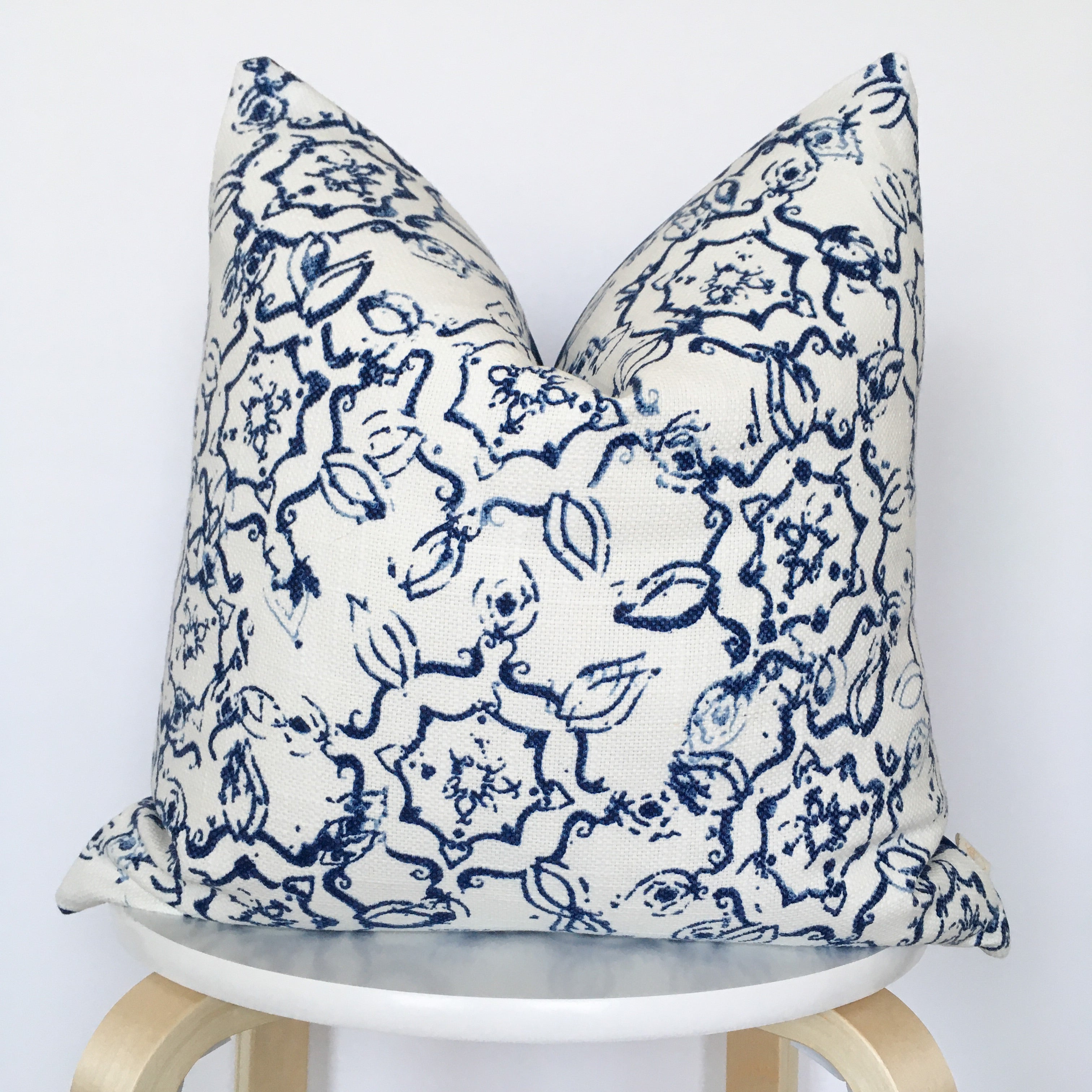 Navy Snowflakes