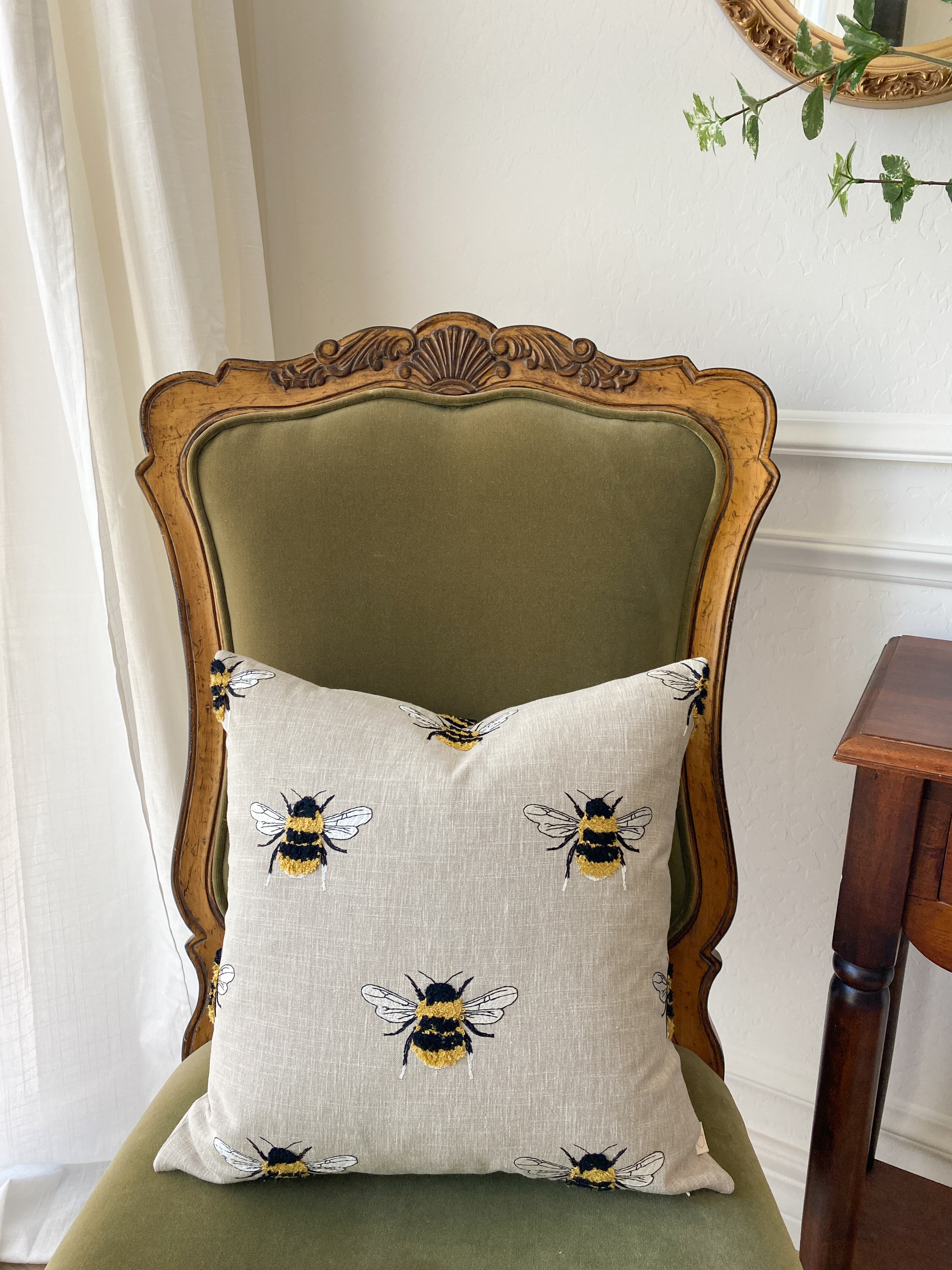 Embroidered Bees