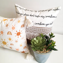 Load image into Gallery viewer, Playroom Pillow - You Are My Sunshine